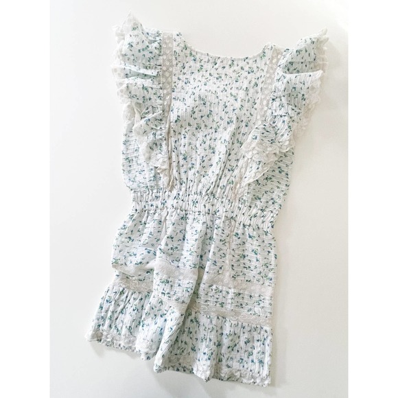 LoveShackFancy Roberta Dress in Bonnet Blue Size Medium - Picture 6 of 10